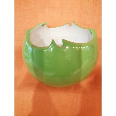 Váza oceán, 14cm, zelená