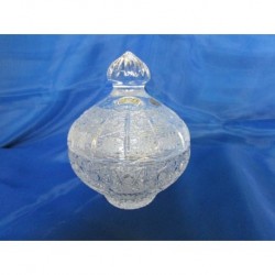 Dóza s víčkem broušená, 57001, 160 mm