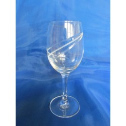 Skleničky na bílé víno, Spirála , 250ml 6 ks