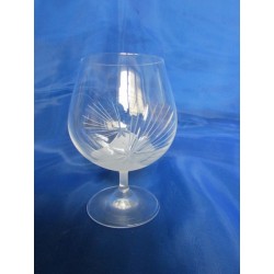 Skleničky na brandy, Pískované, 400 ml, 6 ks