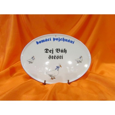 Domácí požehnání, U666 husy,24cm