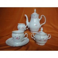Kávová souprava 6-ti osobní Bernadotte, 160 ml / Růžičky