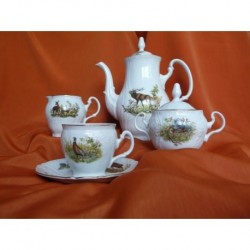 Kávová souprava 6-ti osobní Bernadotte, Lovy, 160 ml