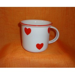 Porcelánový hrnek "Plecháček", Pomněnky, 0,4 l