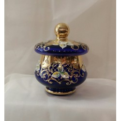Cukřenka Smalt 12 cm / Modrá