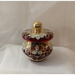 Cukřenka Smalt 12 cm / Červená
