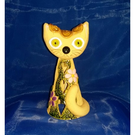 Zvonek Kočka, 16 cm