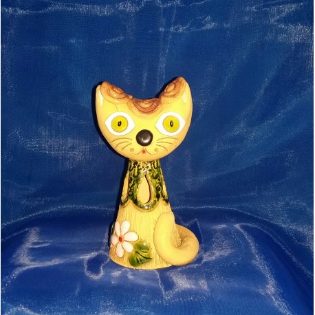Zvonek Kočka, 13 cm