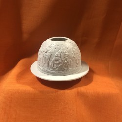 Průsvitka na svíčku Betlém, 8 cm