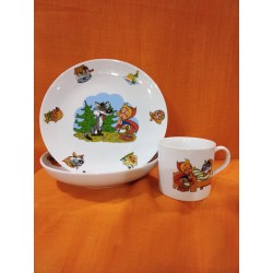 Dětská souprava třídílná Karkulka