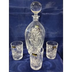 Whisky souprava větrník 6ks skleniček