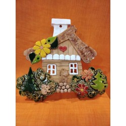 Domeček keramika,17cm