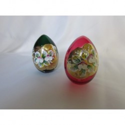 Vejce, Smalt,7 cm,/modrá