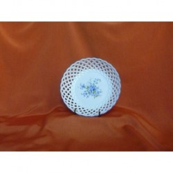 Kulatá miska prolamovaná, U2402/Pomněnka, 18 cm