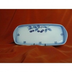 Podnos 4-hranný, Blue Cherry, 35 cm
