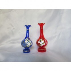Vázička - smalt větší, 13 cm/M,Č
